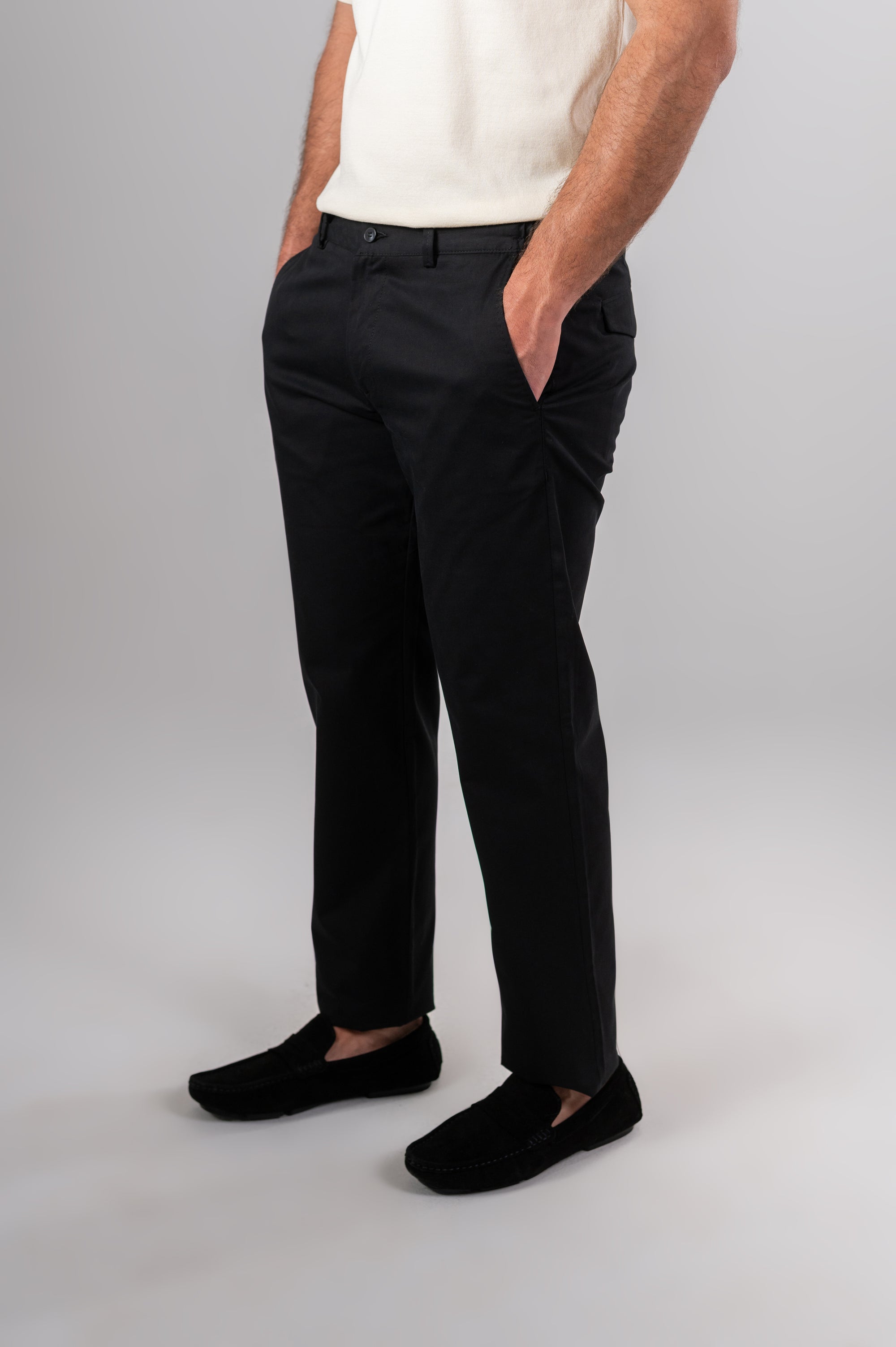 LONIX CLASSIC PANTS - Black