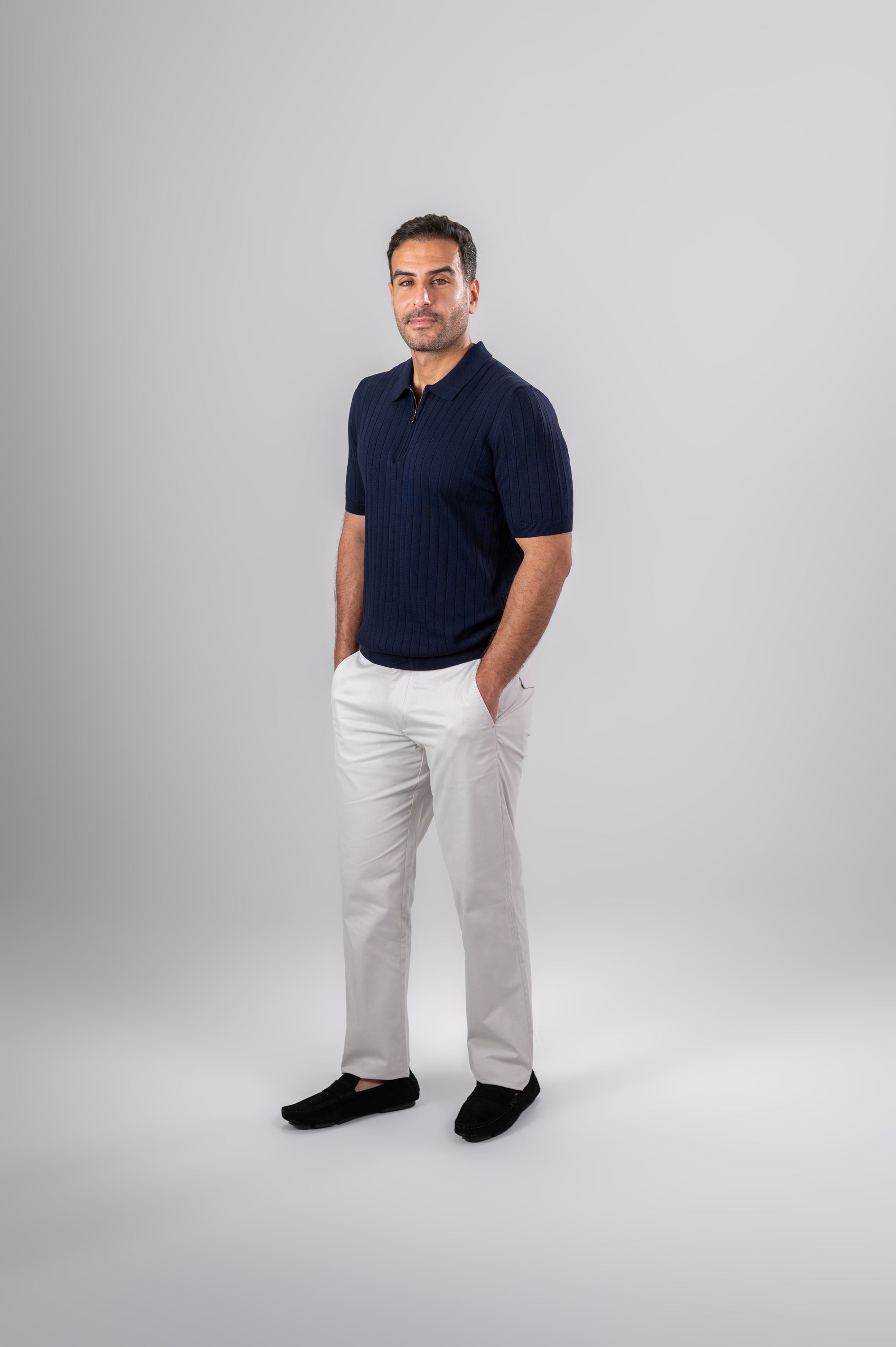 LONIX CLASSIC PANTS - Light Grey