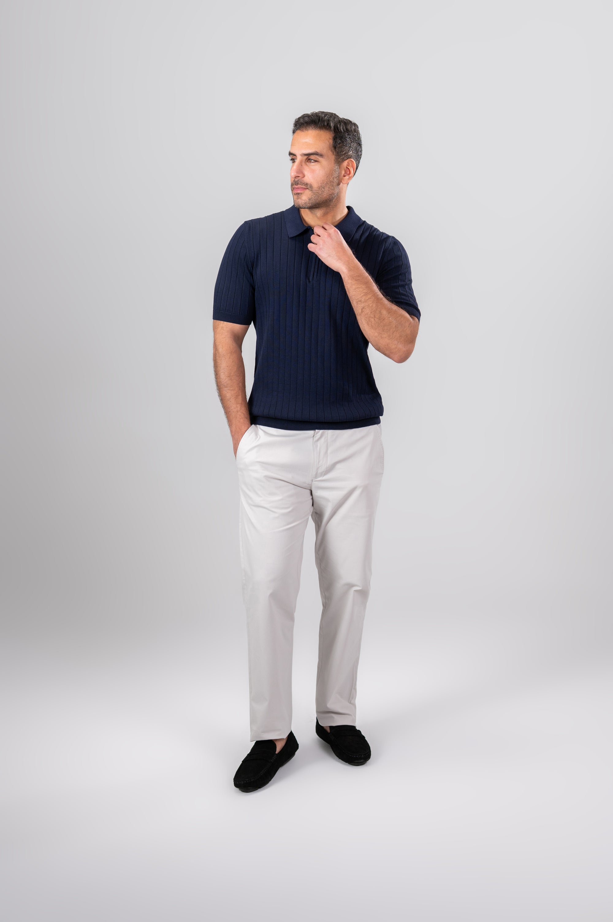 LONIX CLASSIC PANTS - Light Grey