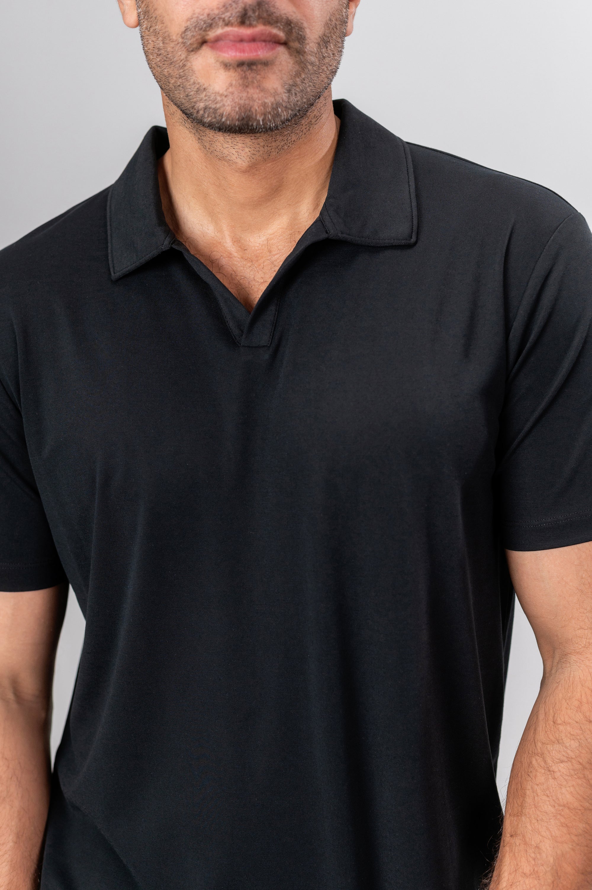 ANDRES V POLO SHIRT MODAL