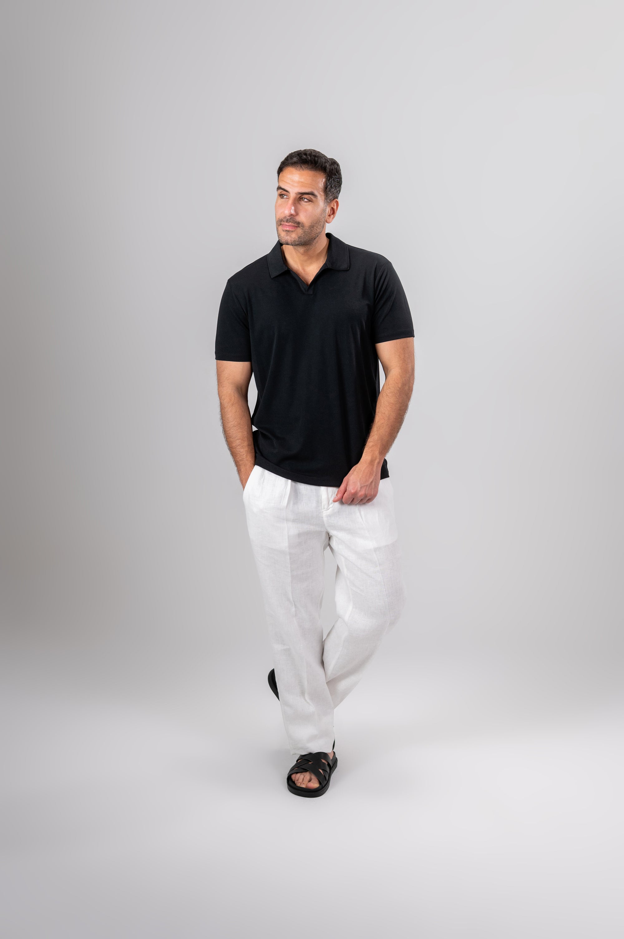 ANDRES V POLO SHIRT MODAL