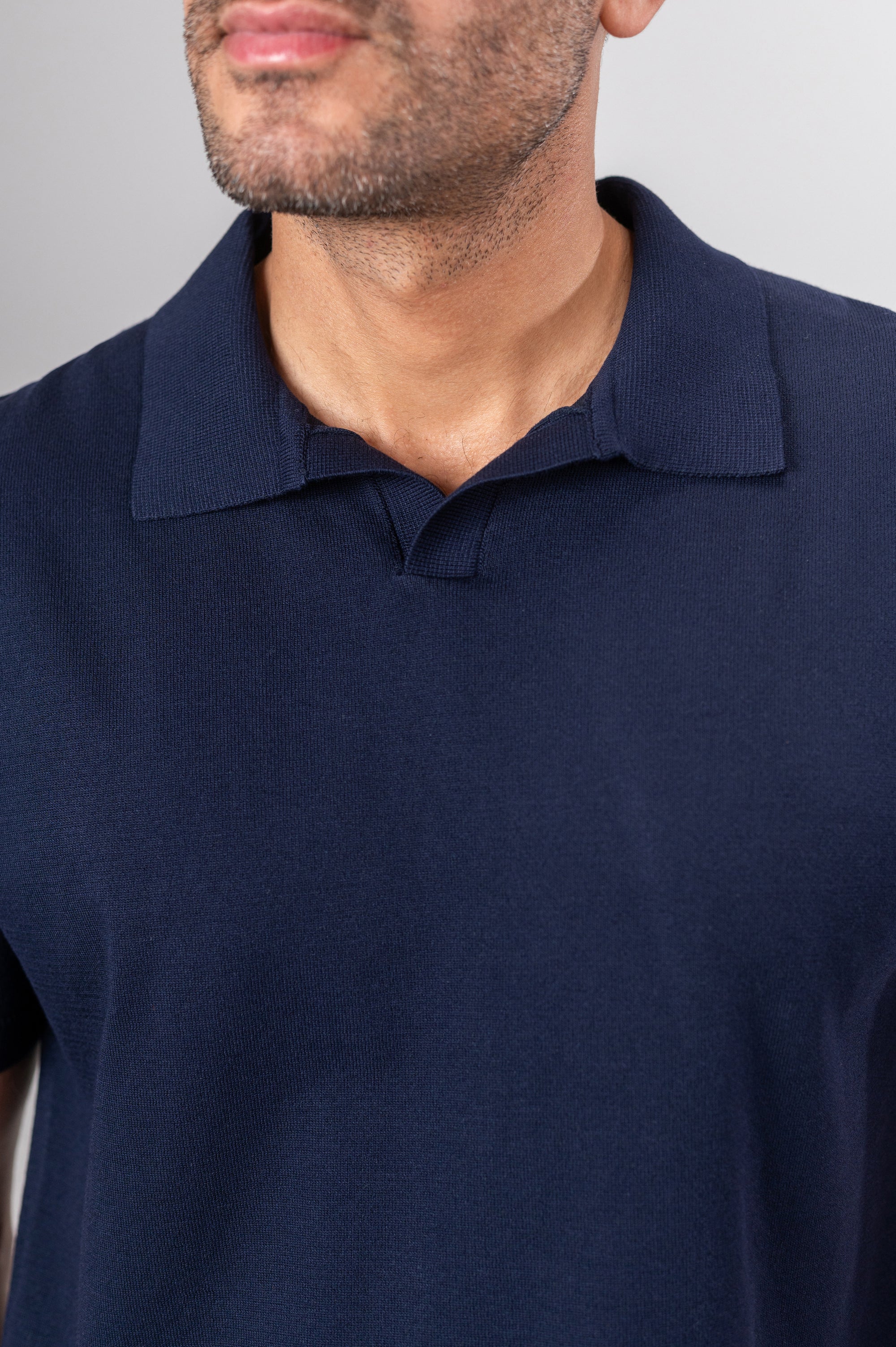 TONEX V POLO SHIRT COTTON - Navy