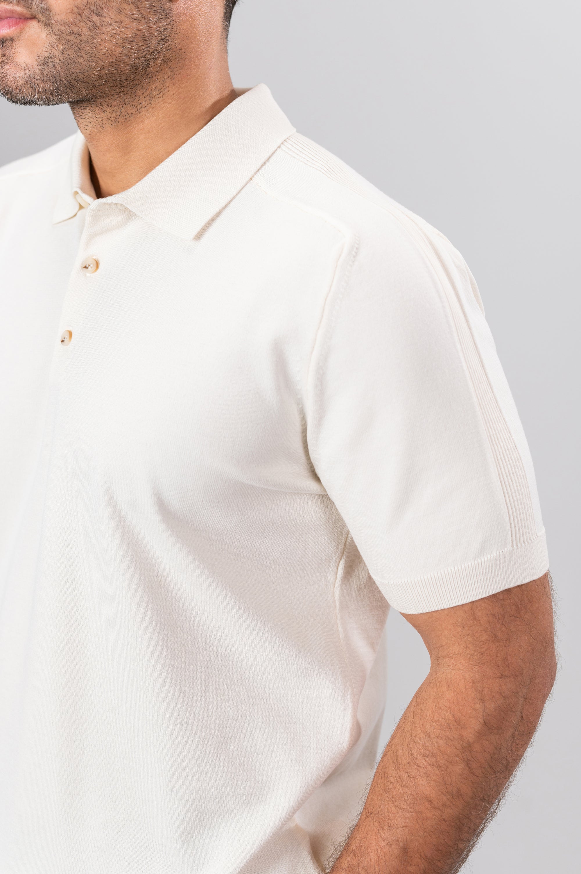 RICCI POLO SHIRT - Off White