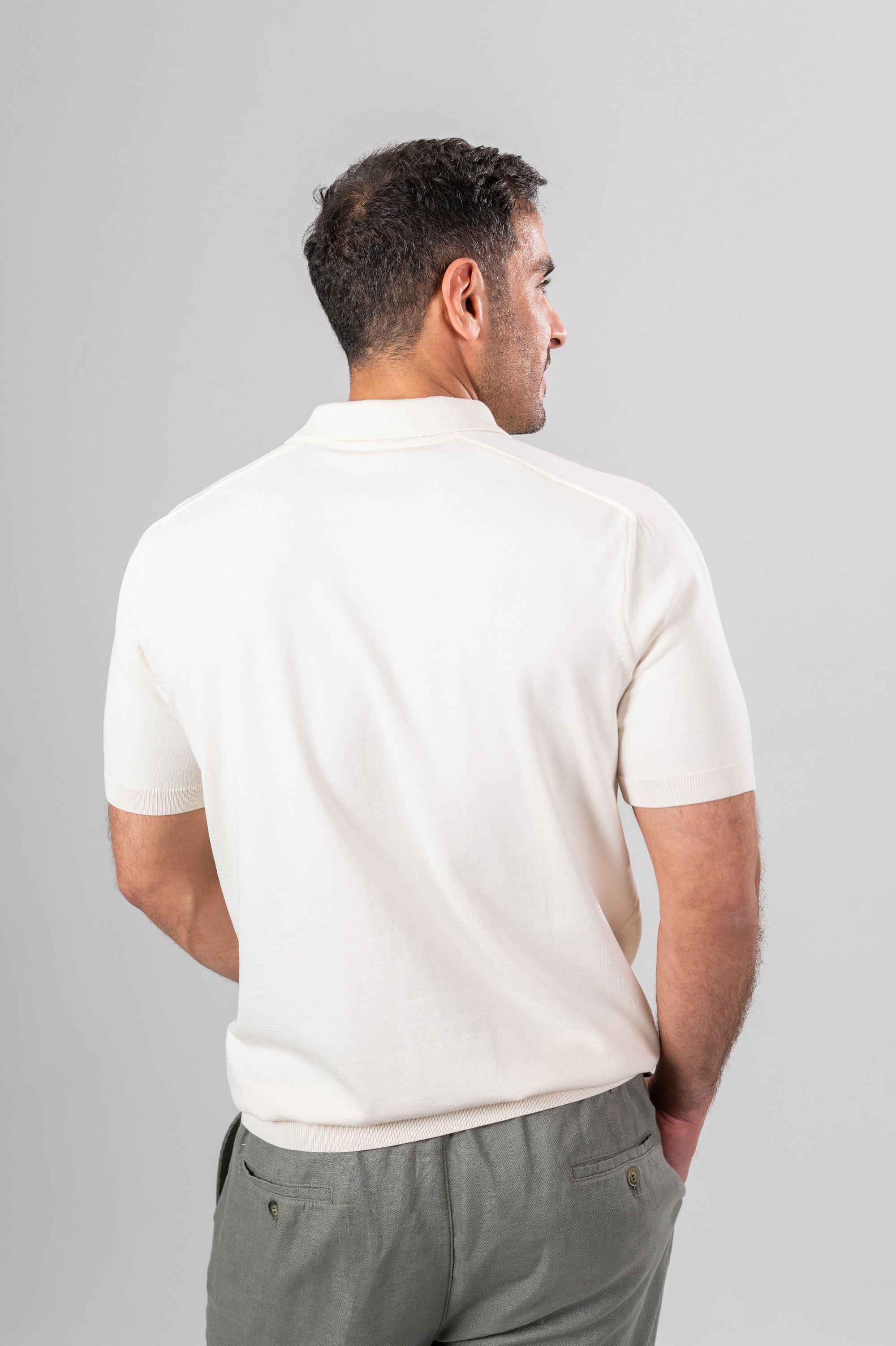 RICCI POLO SHIRT - Off White