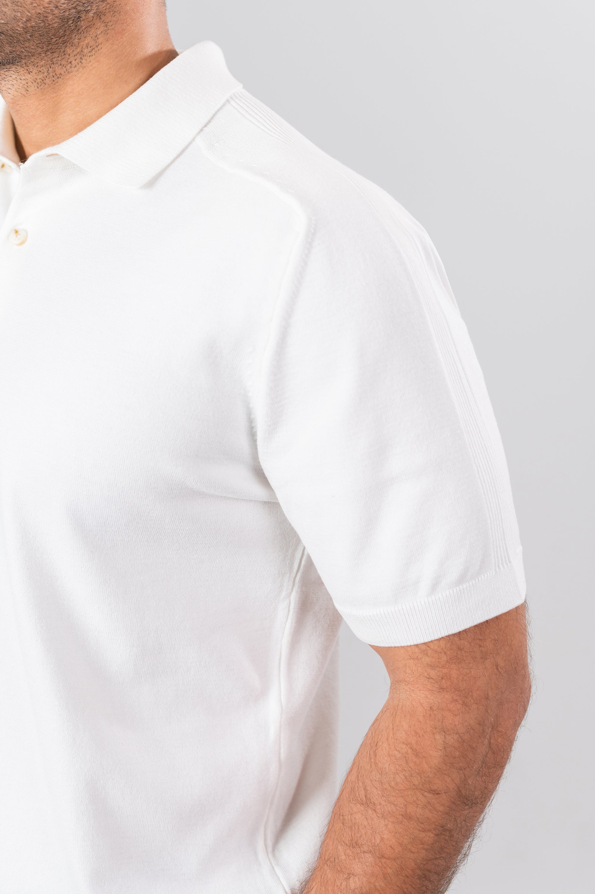 RICCI POLO SHIRT - White