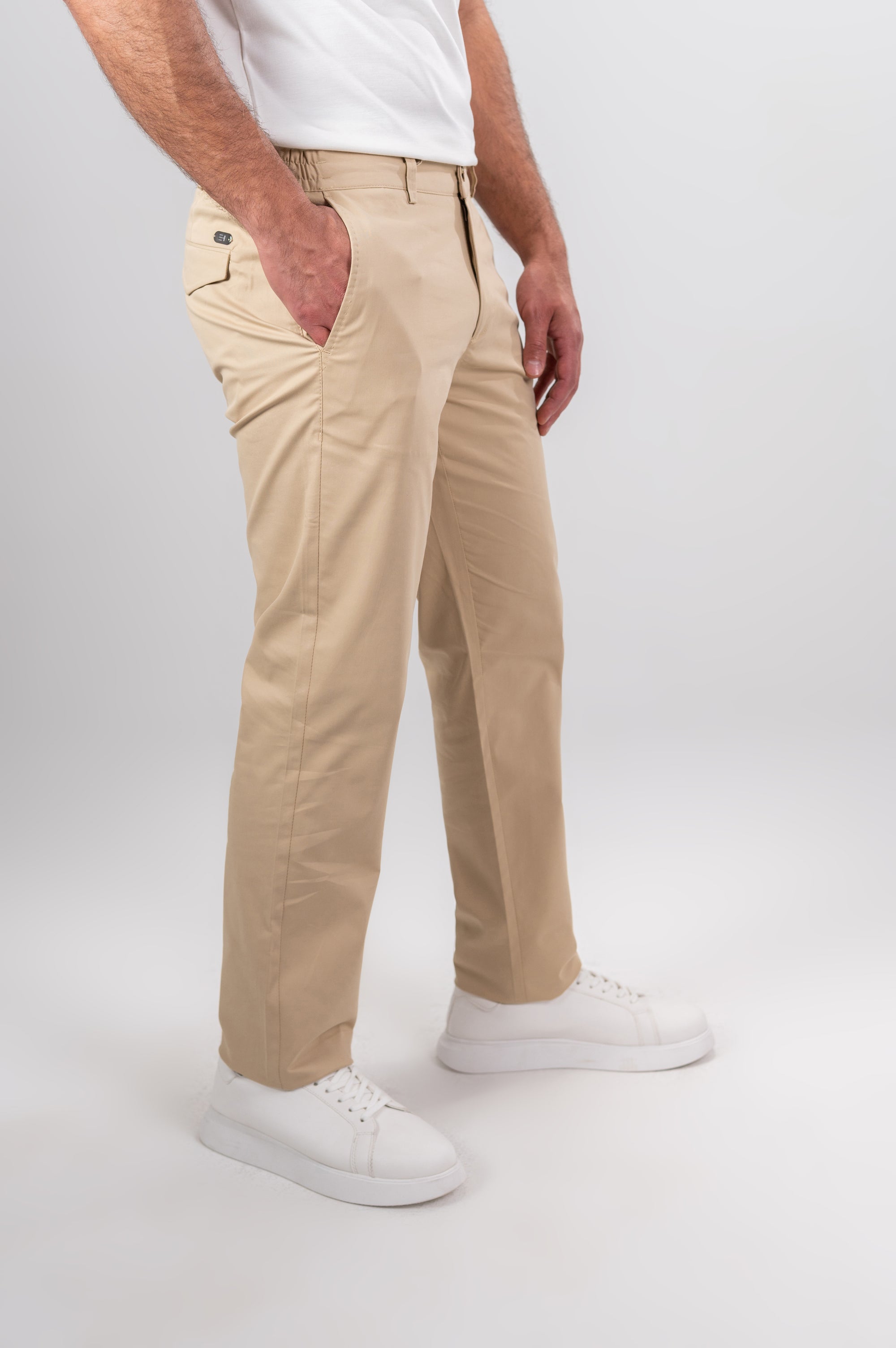 LONIX CLASSIC PANTS - Beige