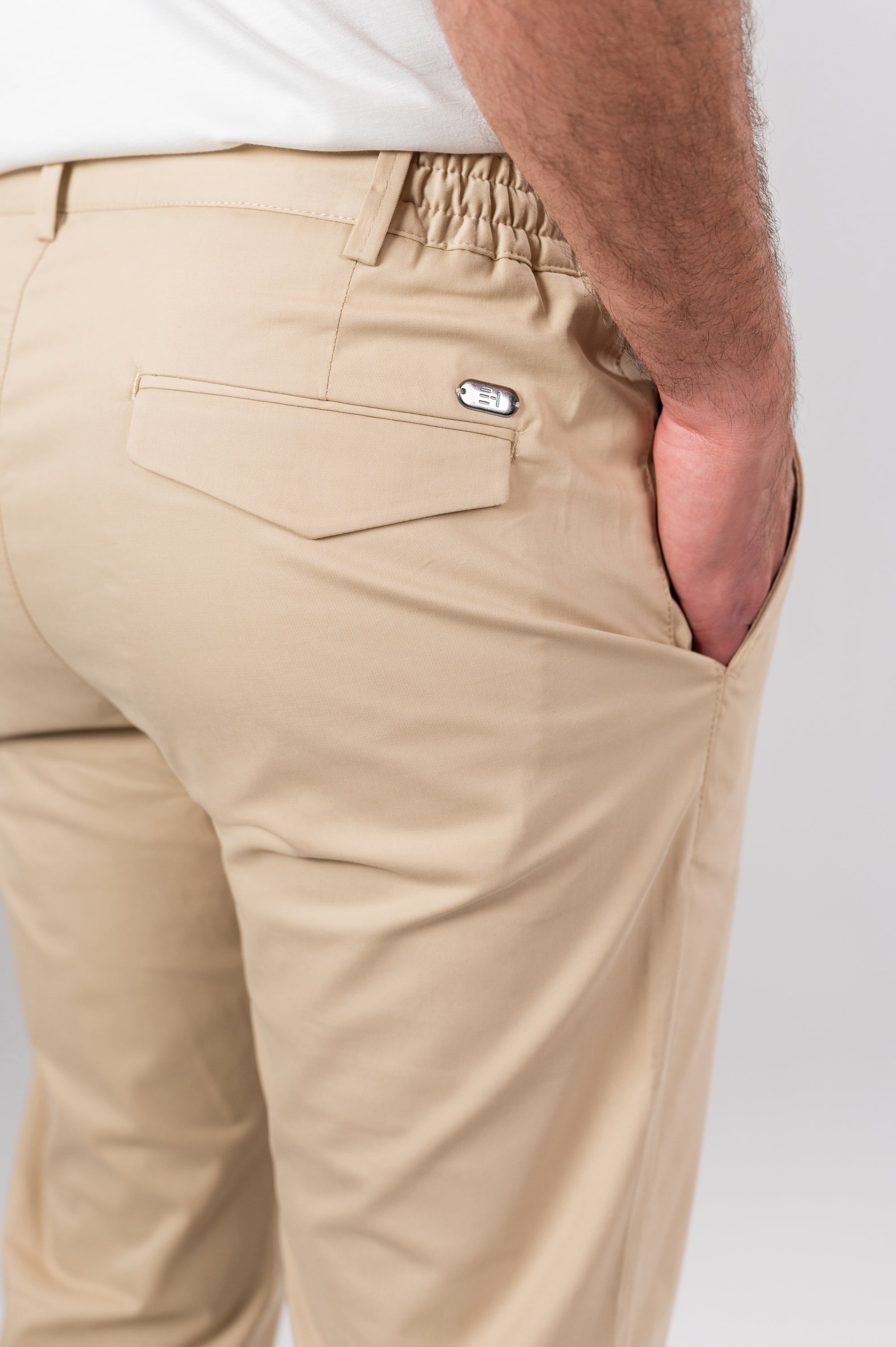 LONIX CLASSIC PANTS - Beige