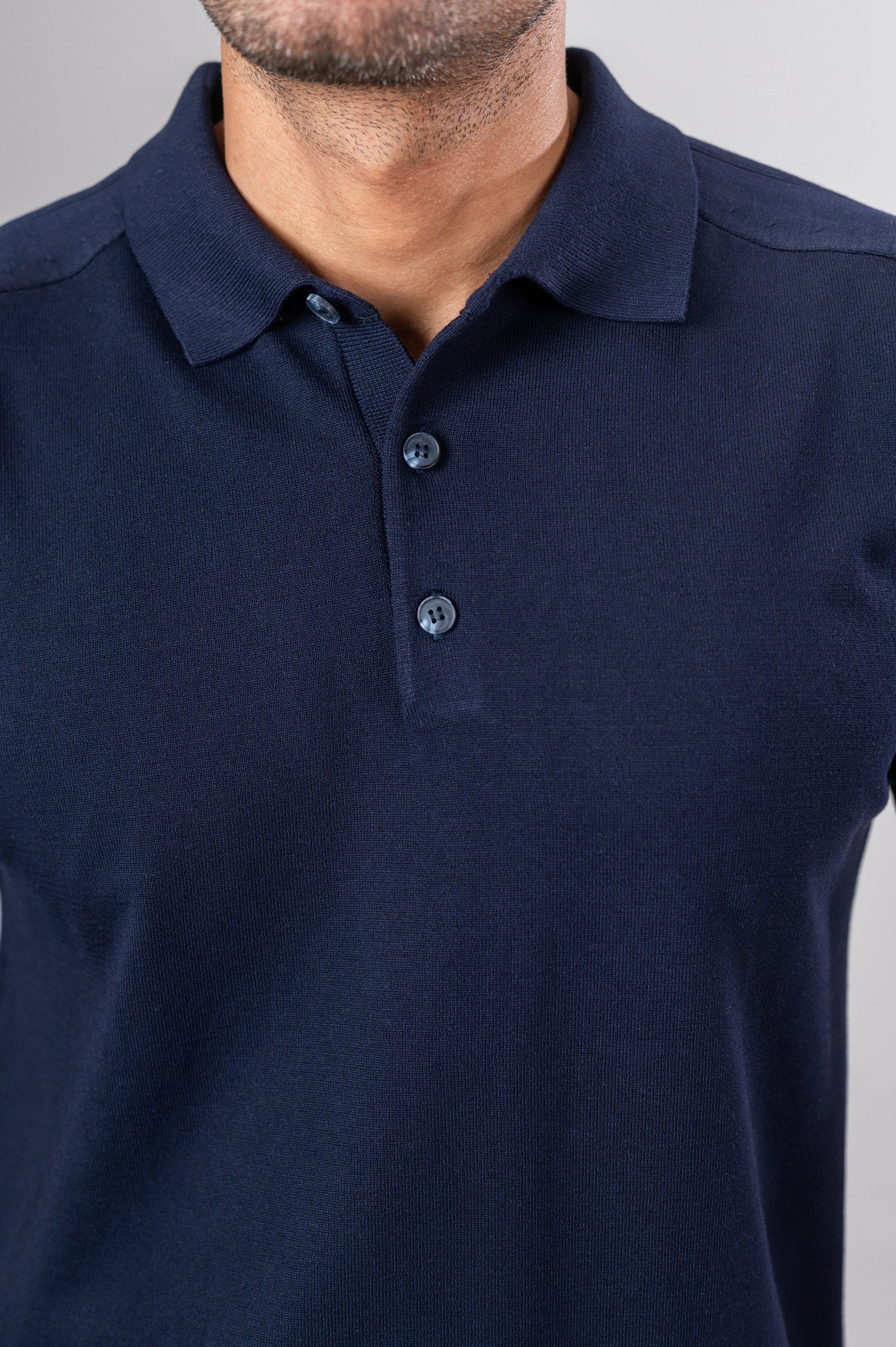 RICCI POLO SHIRT - Navy