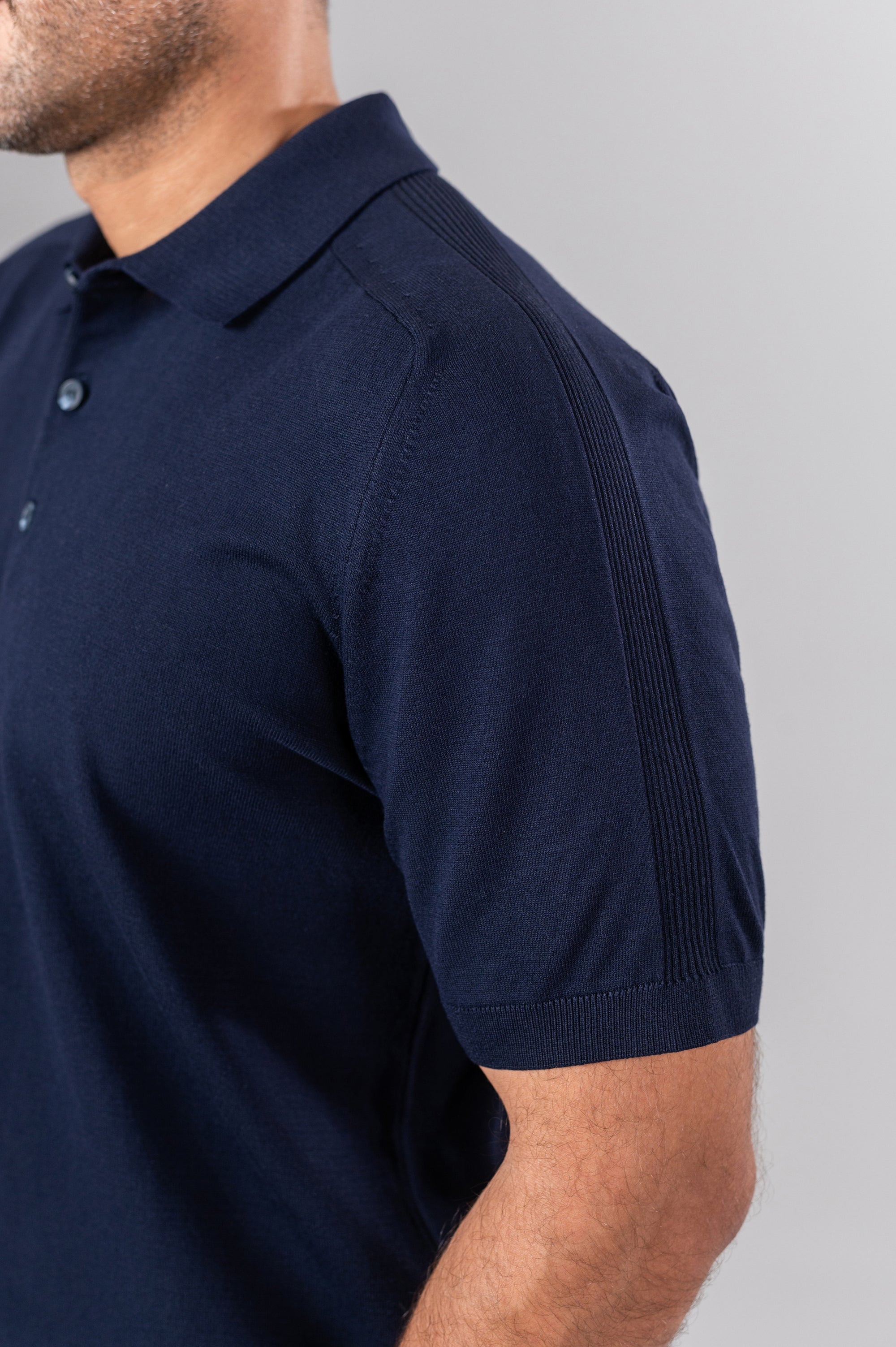 RICCI POLO SHIRT - Navy