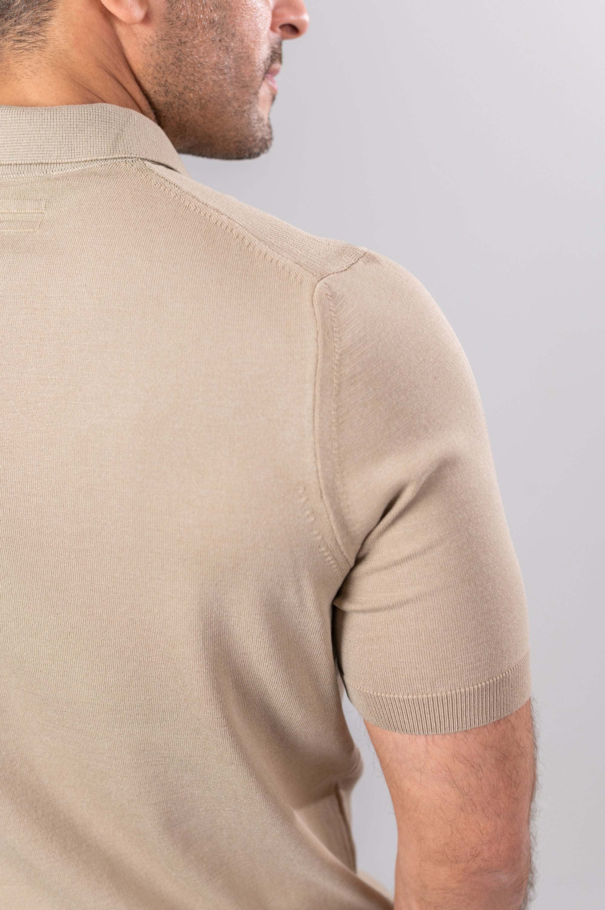 TONEX V POLO SHIRT COTTON - Beige