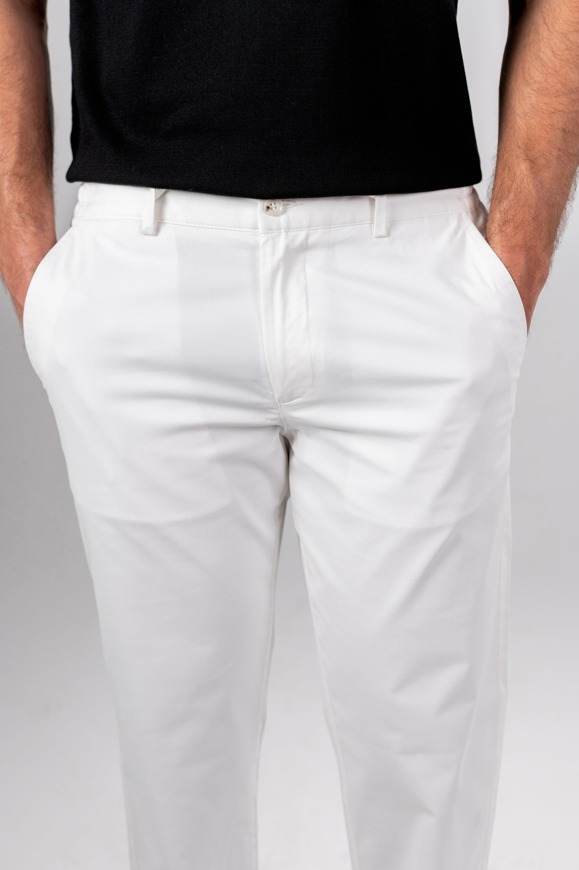 LONIX CLASSIC PANTS - White