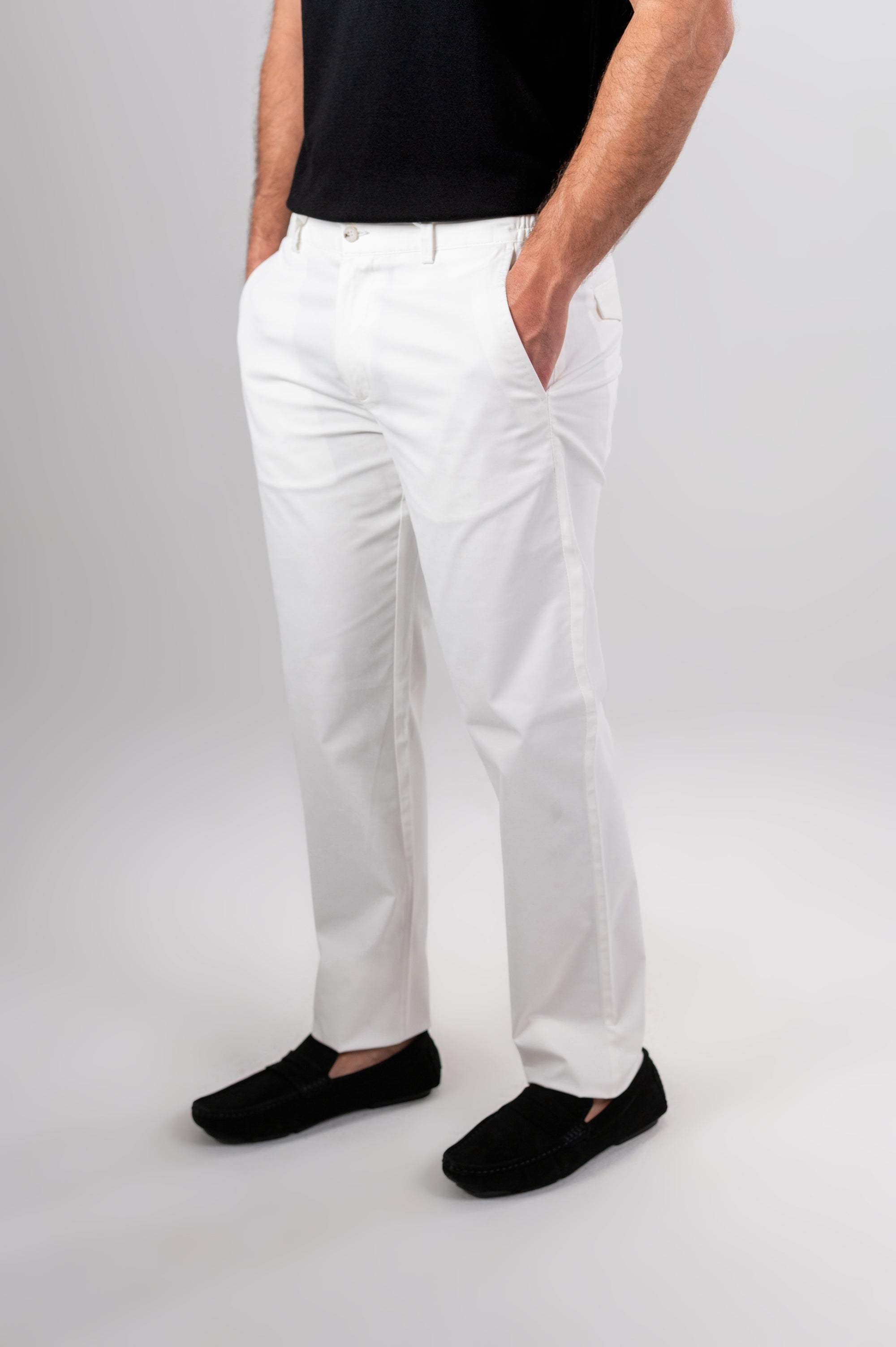 LONIX CLASSIC PANTS - White