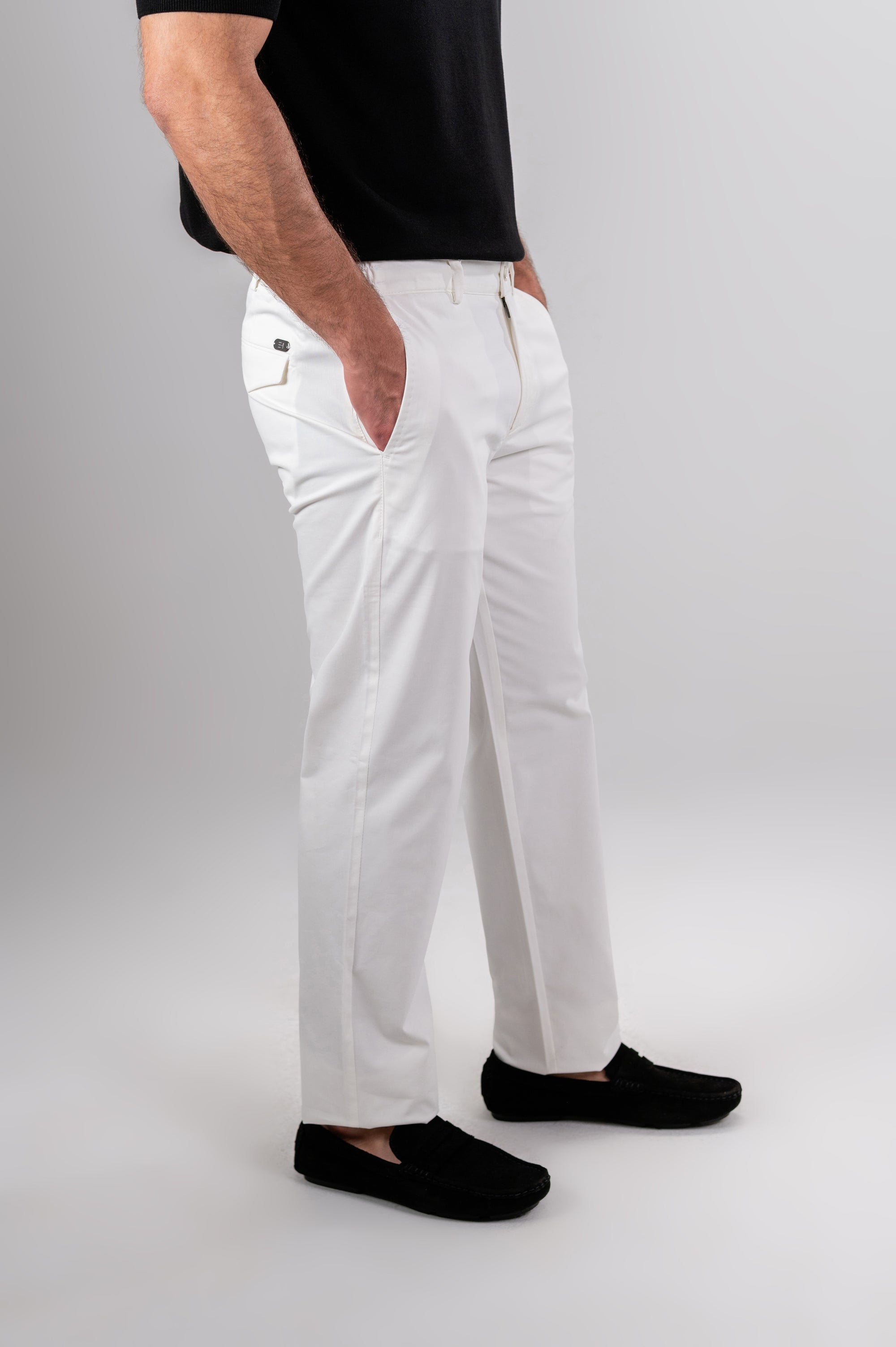 LONIX CLASSIC PANTS - White